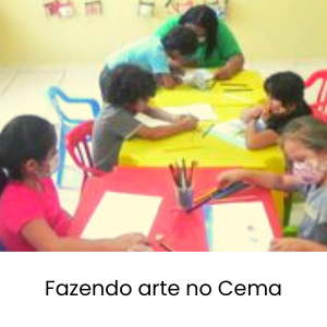 Oficina Fazendo Arte no Cema